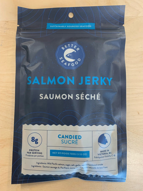 Wild Salmon Jerky | Smoked Candied | 100g