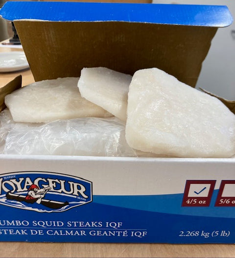 Humboldt Squid Steaks | 5 lbs box